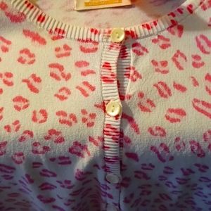 Women's button down golf sweater